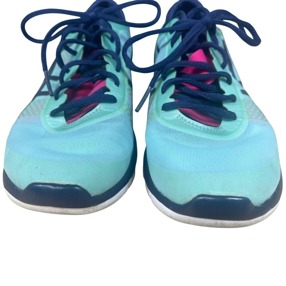Asics Gel Training Shoes Women's US 6 Aqua Blue‎ Running Sneakers